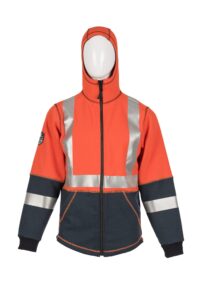 DragonWear Flame-Resistant Elements Lightning Jacket – Orange