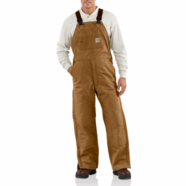 Carhartt Flame-Resistant Quilt-Lined Duck Bib Overall