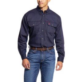 Ariat Flame-Resistant Solid Vent Work Shirt