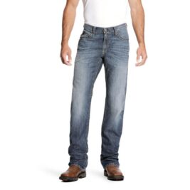 Ariat Flame-Resistant M4 Low-Rise Stretch DuraLight Boundary Bootcut Jeans