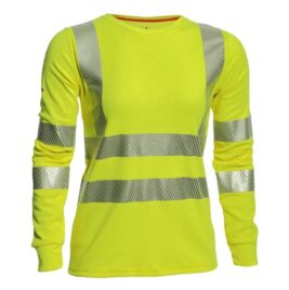 DRIFIRE® Women’s FR Hi-Vis Long Sleeve T-Shirt Class 3