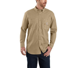 Carhartt Force® Original Fit Lightweight Long-Sleeve Button Front Shirt