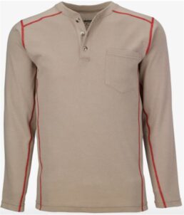 Lakeland High Performance FR Long Sleeve Knit Henley