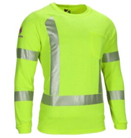 DRIFIRE® Helix FR Long Sleeve Hi-Vis T-Shirt Class 3