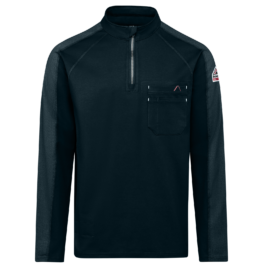 Bulwark Flame Resistant Flex Knit 1/4 Zip Pullover